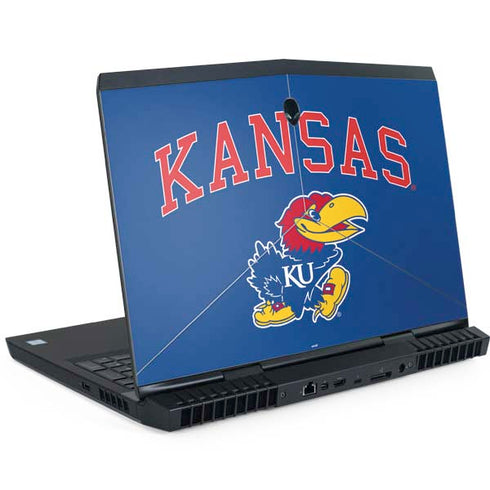 University of Kansas Collegiate Text Dell Alienware Skin